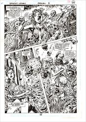Wonder Woman Annual #6 Page 22 Artist:  John Byrne (Penciller) ,  Tom Palmer (Inker) Media Type: Pen and Ink Art Type: Interior Page 