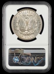 1891 O $1 NGC  AU58