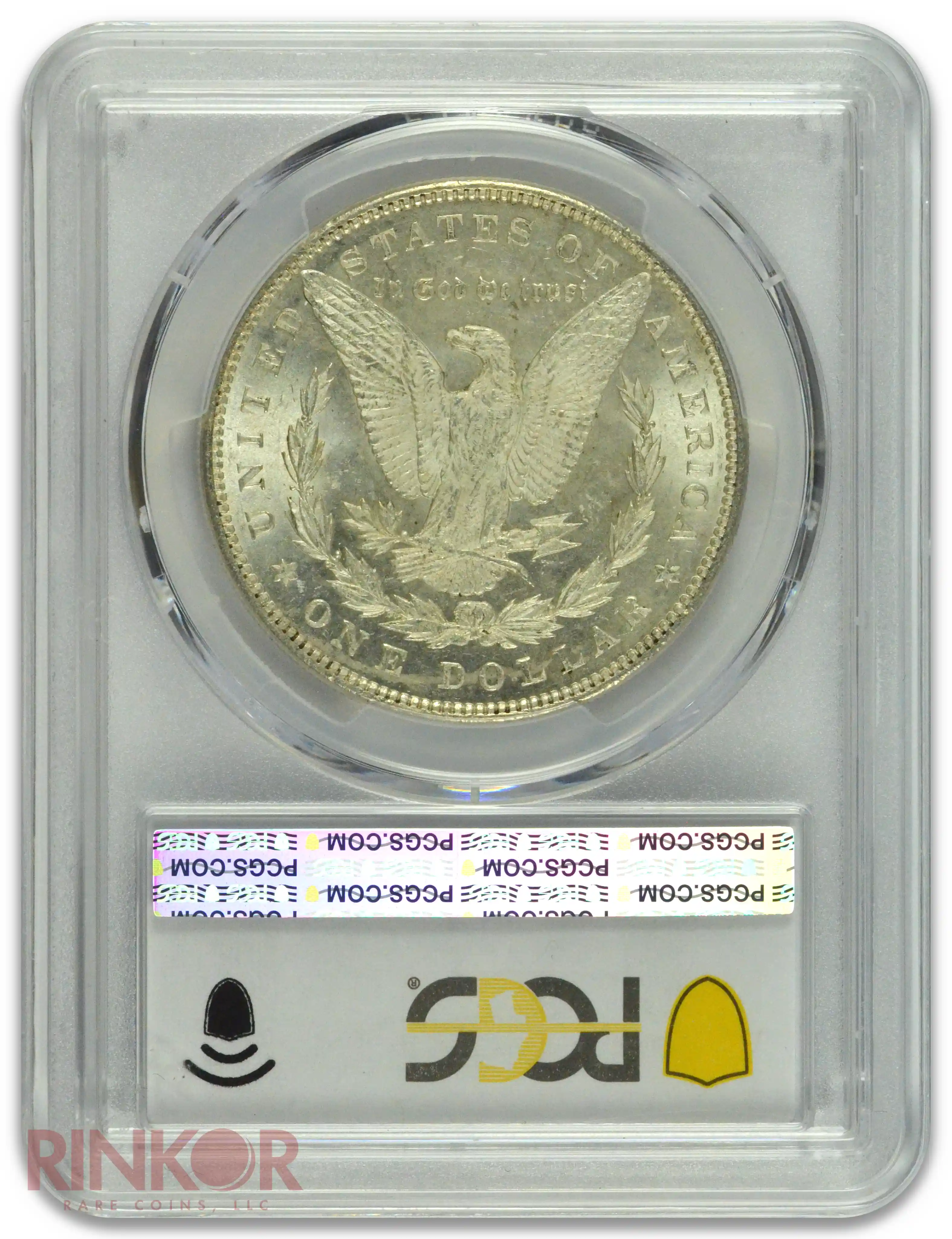 1891 $1 Morgan Dollar PCGS MS 63