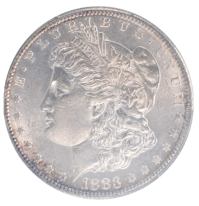 1883-S Morgan Silver Dollar, PCGS AU58 - Nice Original Coin