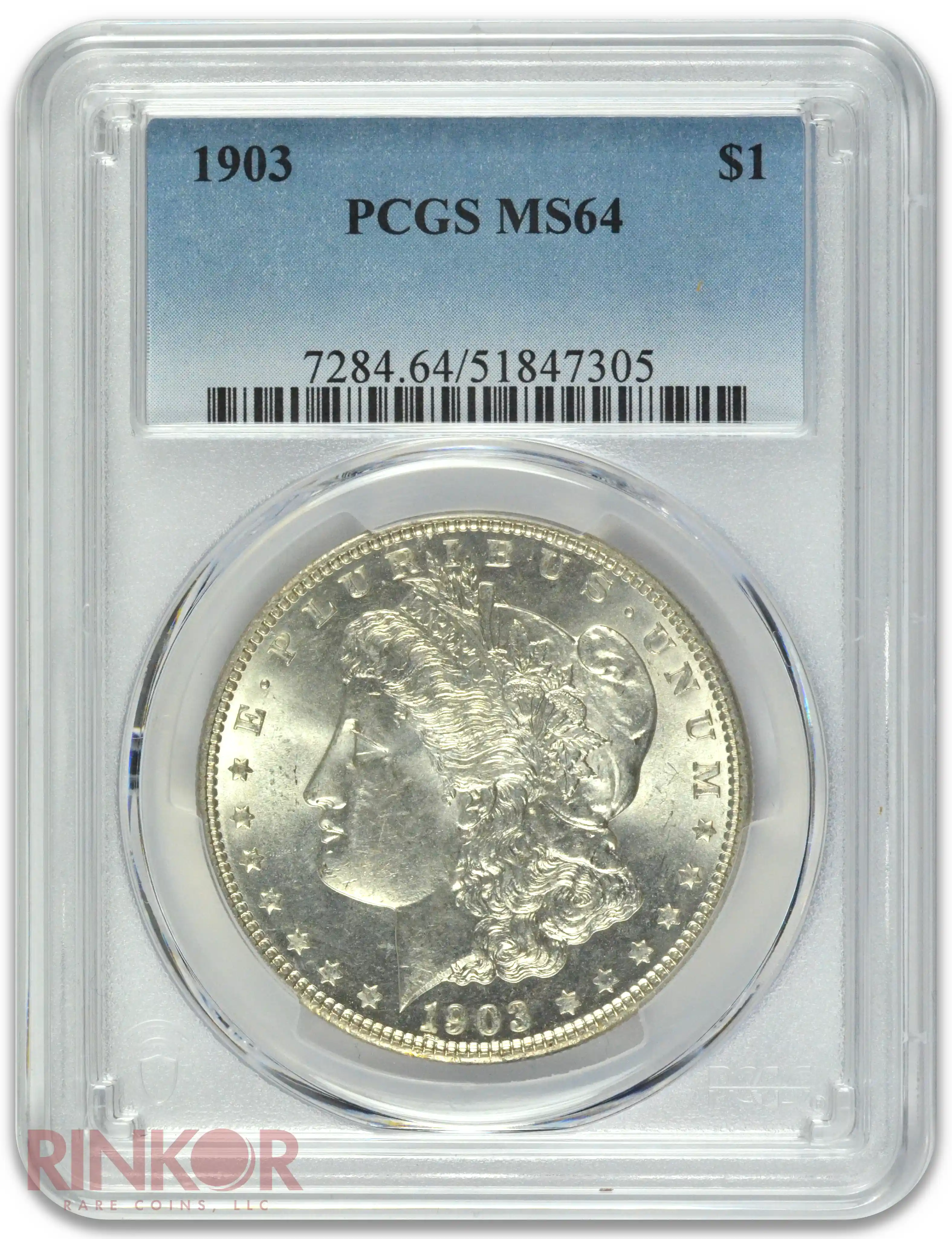 1903 $1 PCGS MS 64