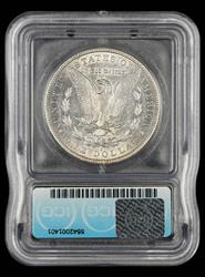 1887 S $1 VAM-2 Top 100 ICG AU 58