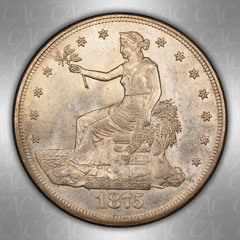 1875-CC T$1 CACG MS 64 