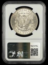 1886 O $1 NGC MS 61