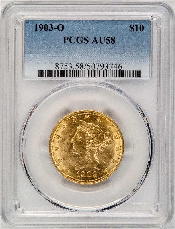 1903-O Liberty Head PCGS AU58