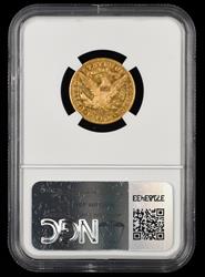 1894 O $5 Gold NGC  MS 60PL