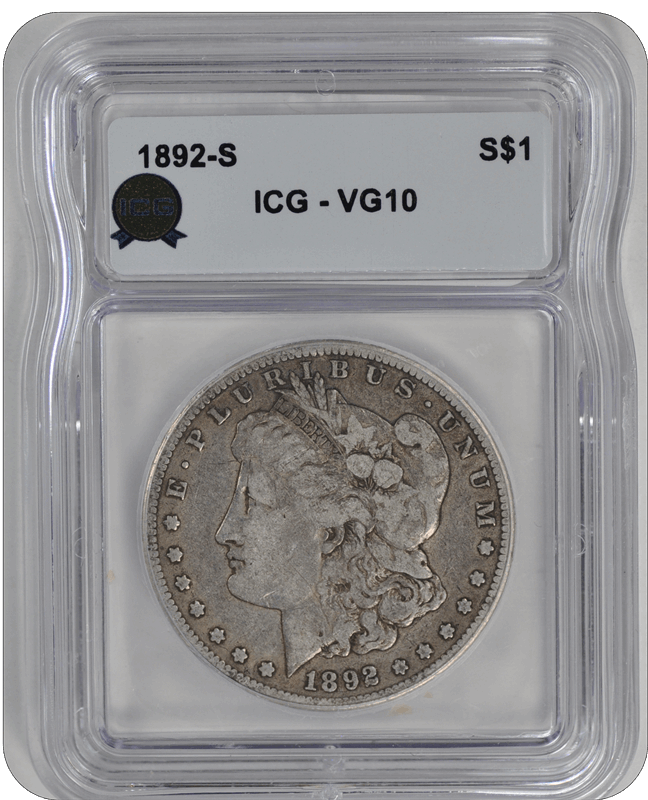 1892 Morgan ICG VG 10