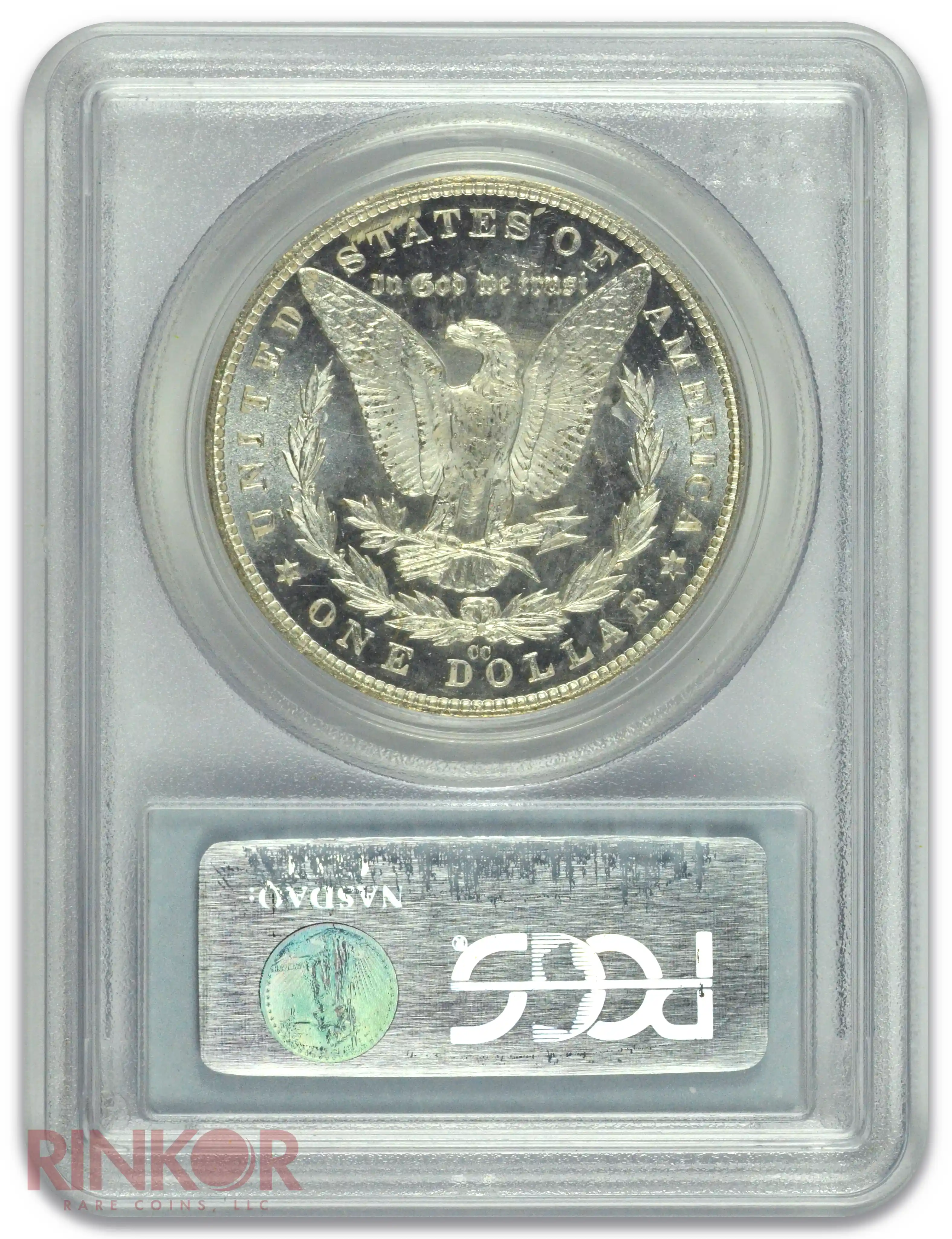 1882-CC $1 Morgan Dollar PCGS MS 64 DMPL CAC