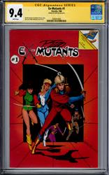 Ex-Mutants #1 CGC Signature Series 9.4 (Eternity, 1986) Signed by Ron Lim 