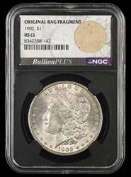 1902 $1 NGC MS 63