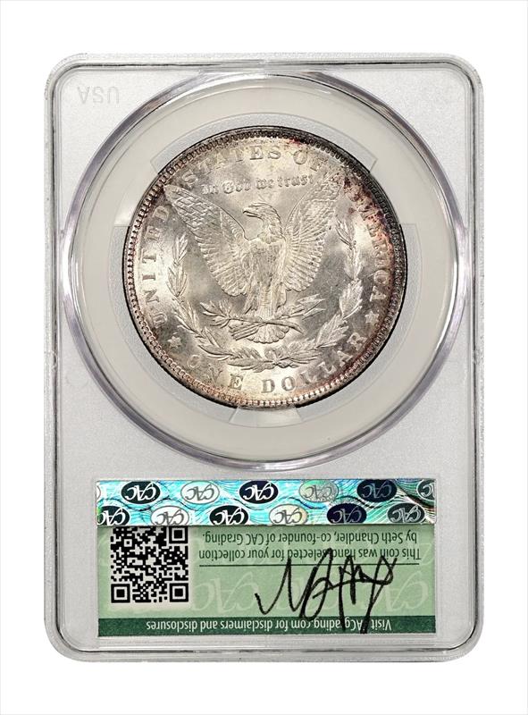 1890 $1 CACG MS 62 WitterBrick