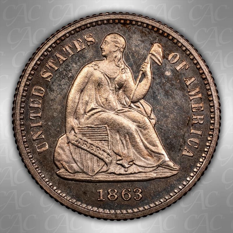 1863 H10C CACG PR66 CAM 