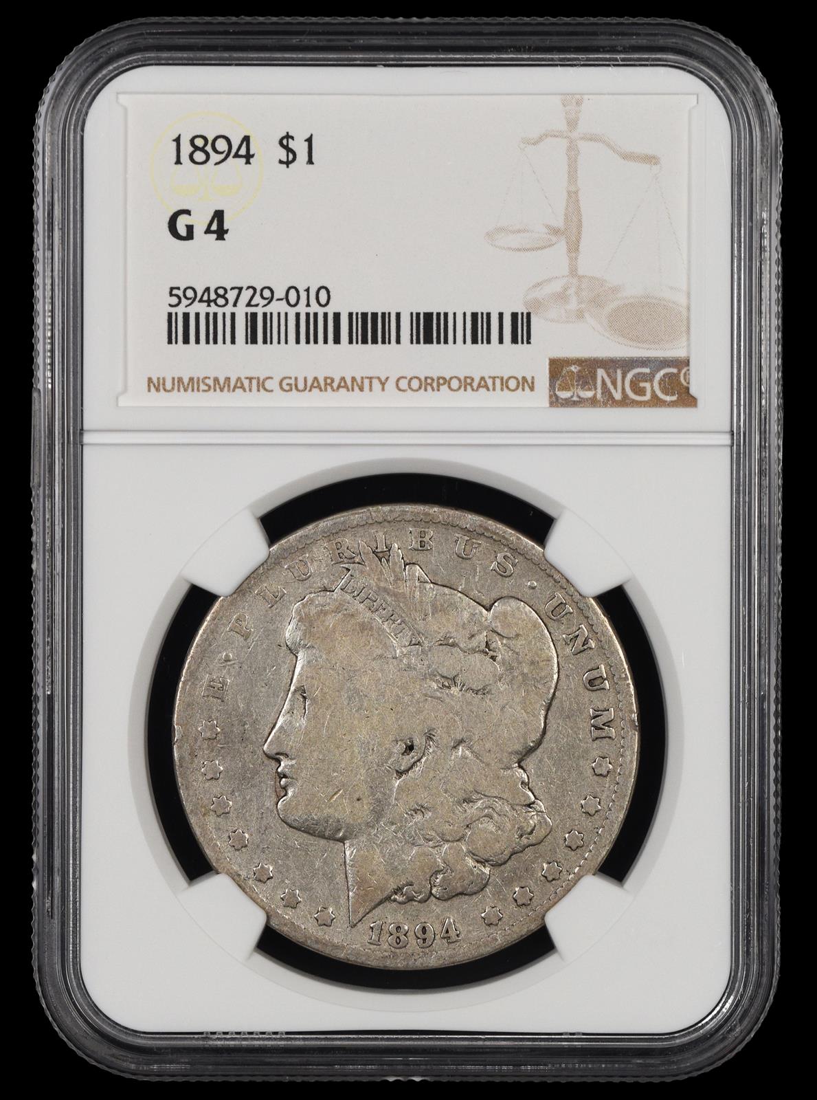 1894 $1 NGC G-04