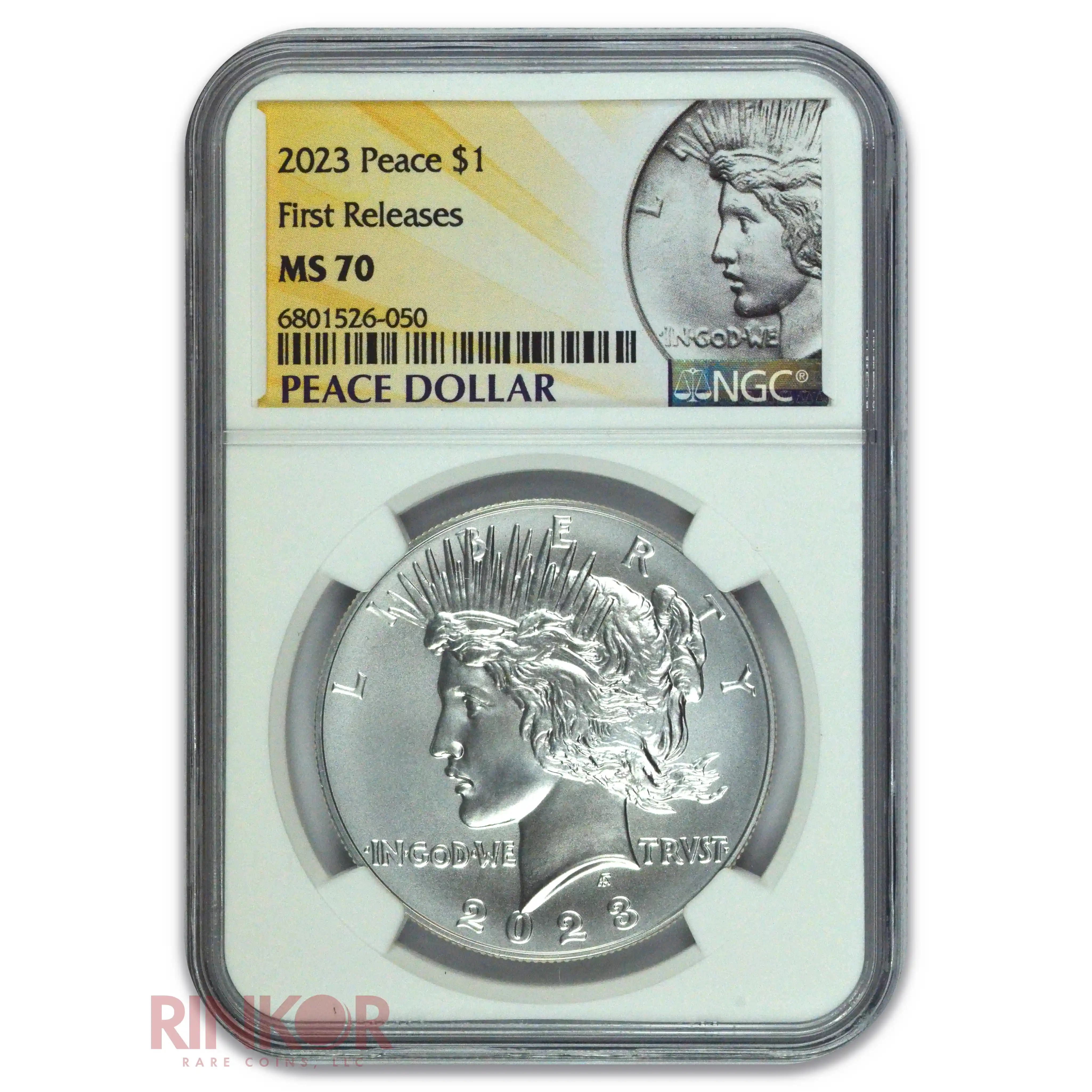 2023 $1 Peace Dollar First Releases NGC MS 70
