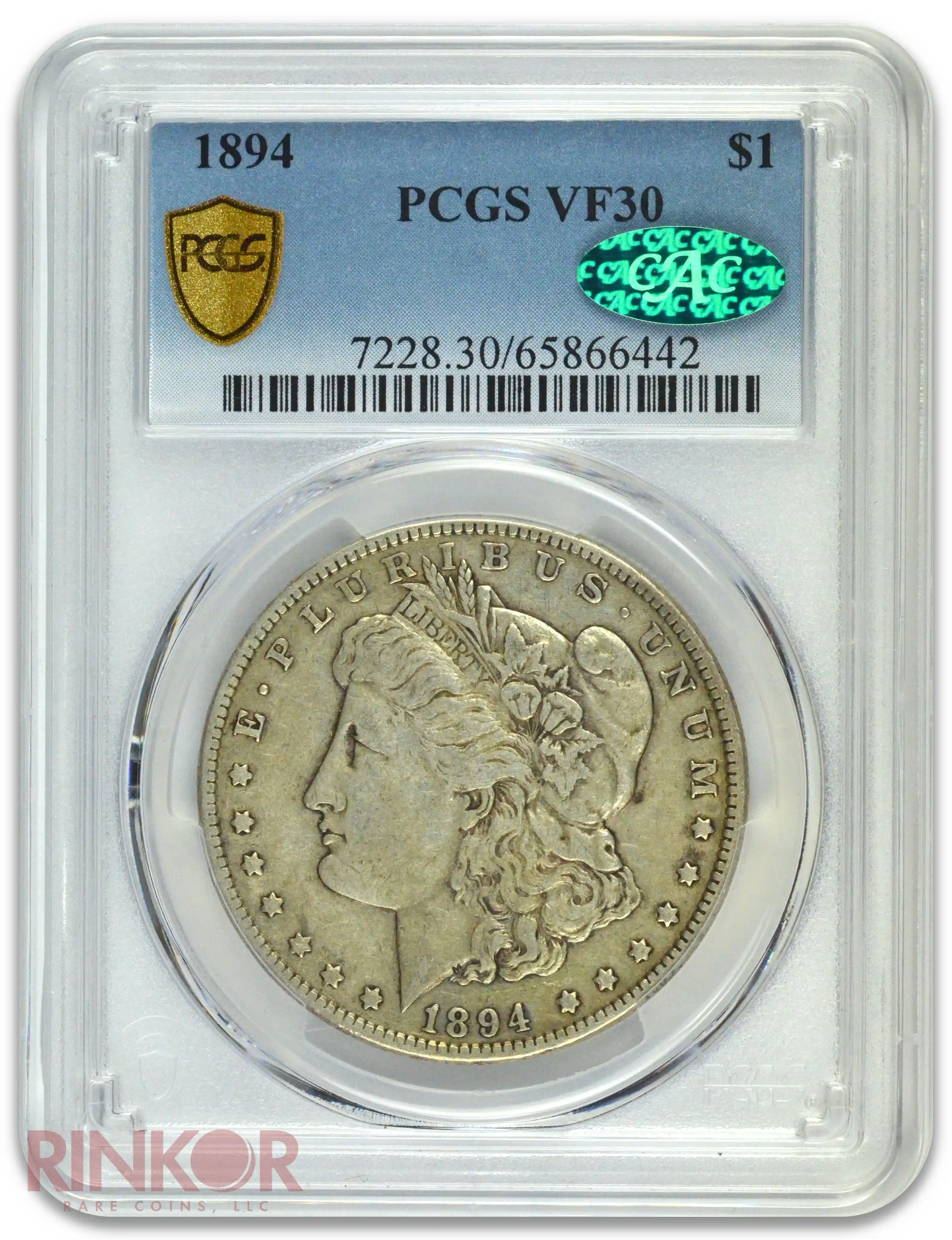 1894 $1 Morgan Dollar PCGS