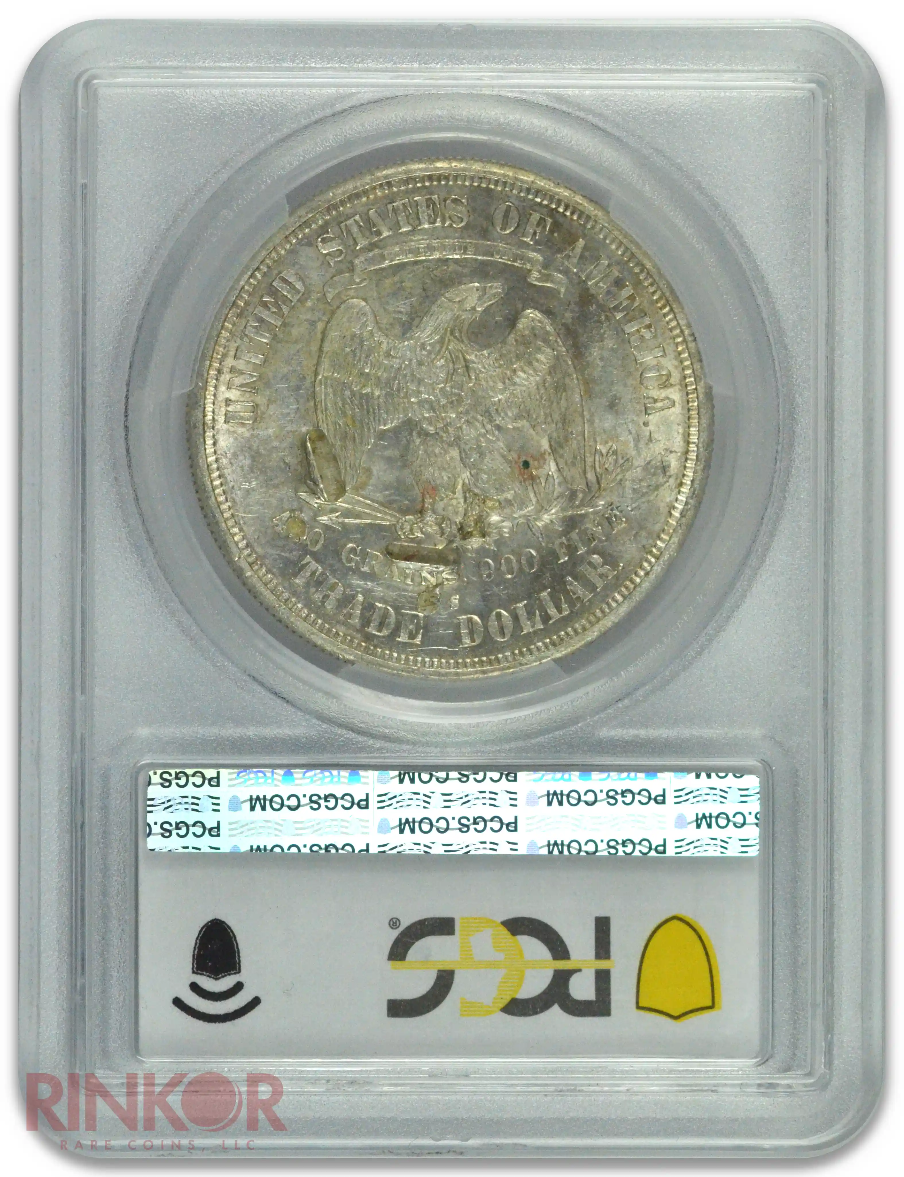 1874-S $1 Chop Mark Trade Dollar PCGS MS 60