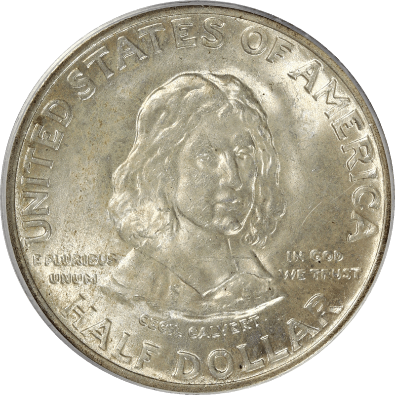 1934 Maryland Commemorative Half Dollar, PCGS MS 65 CAC - Nice Original Coin