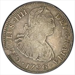 1796 Mo FM 2R PCGS VF DET.  