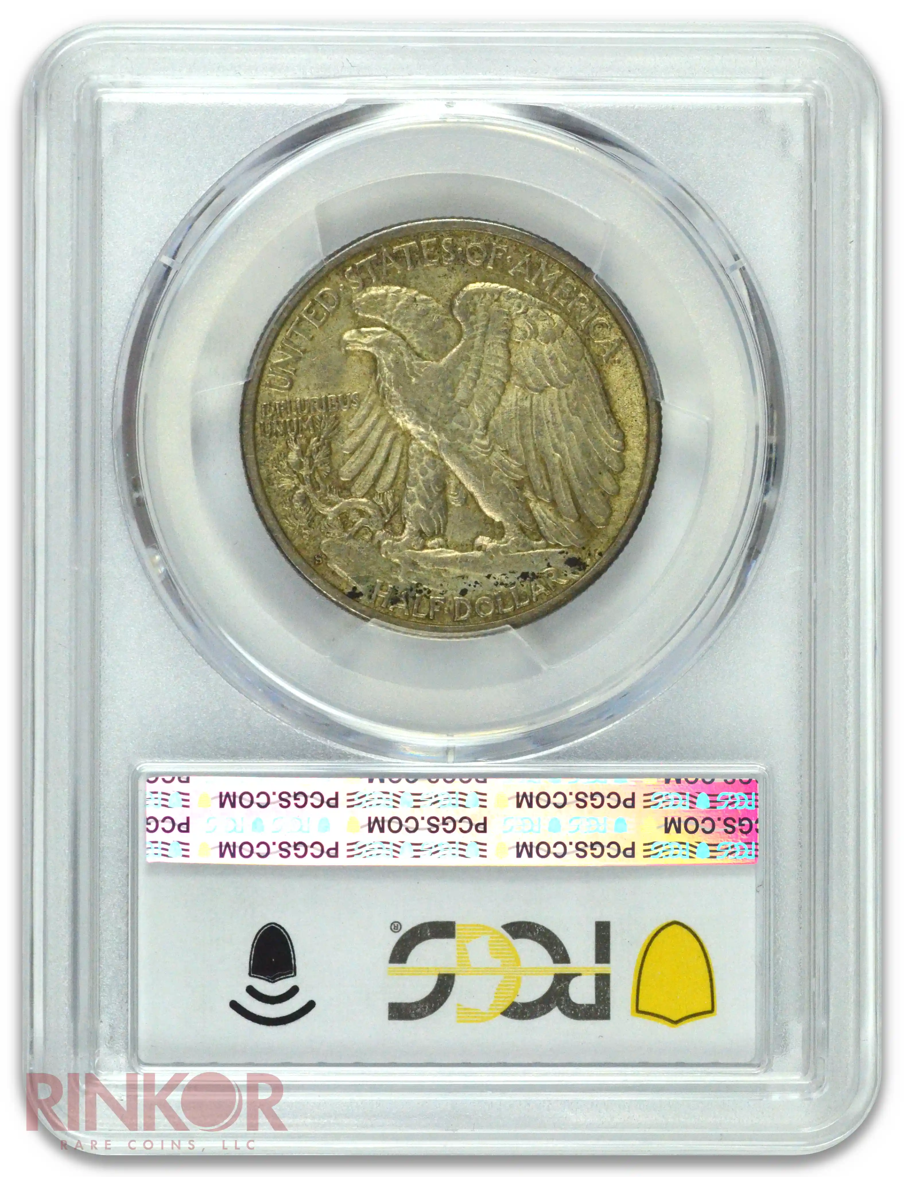 1928-S Walking Liberty Half Dollar PCGS AU-53