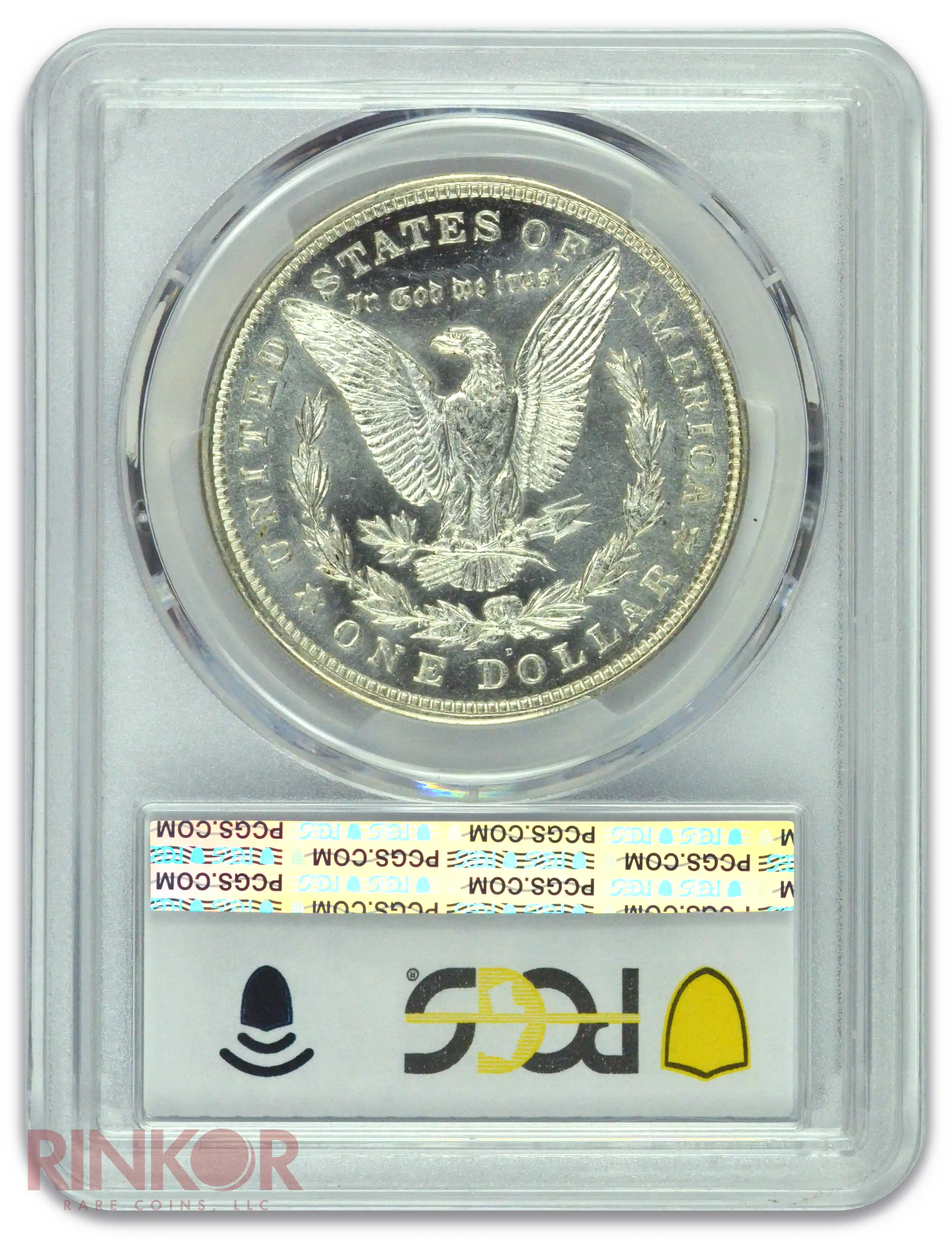 1921-D $1 Morgan Dollar PCGS Reverse