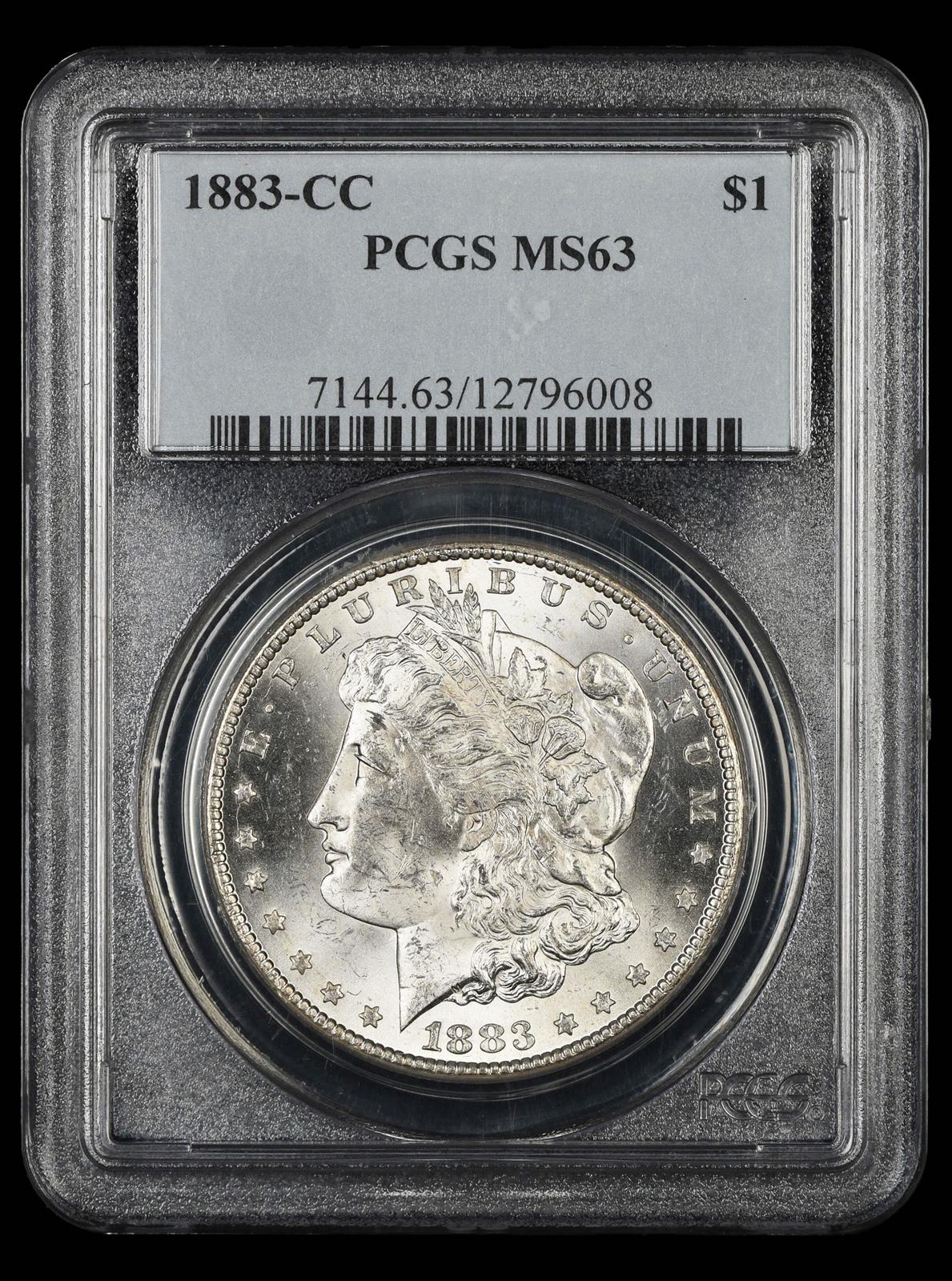 1883-CC $1 PCGS MS 63