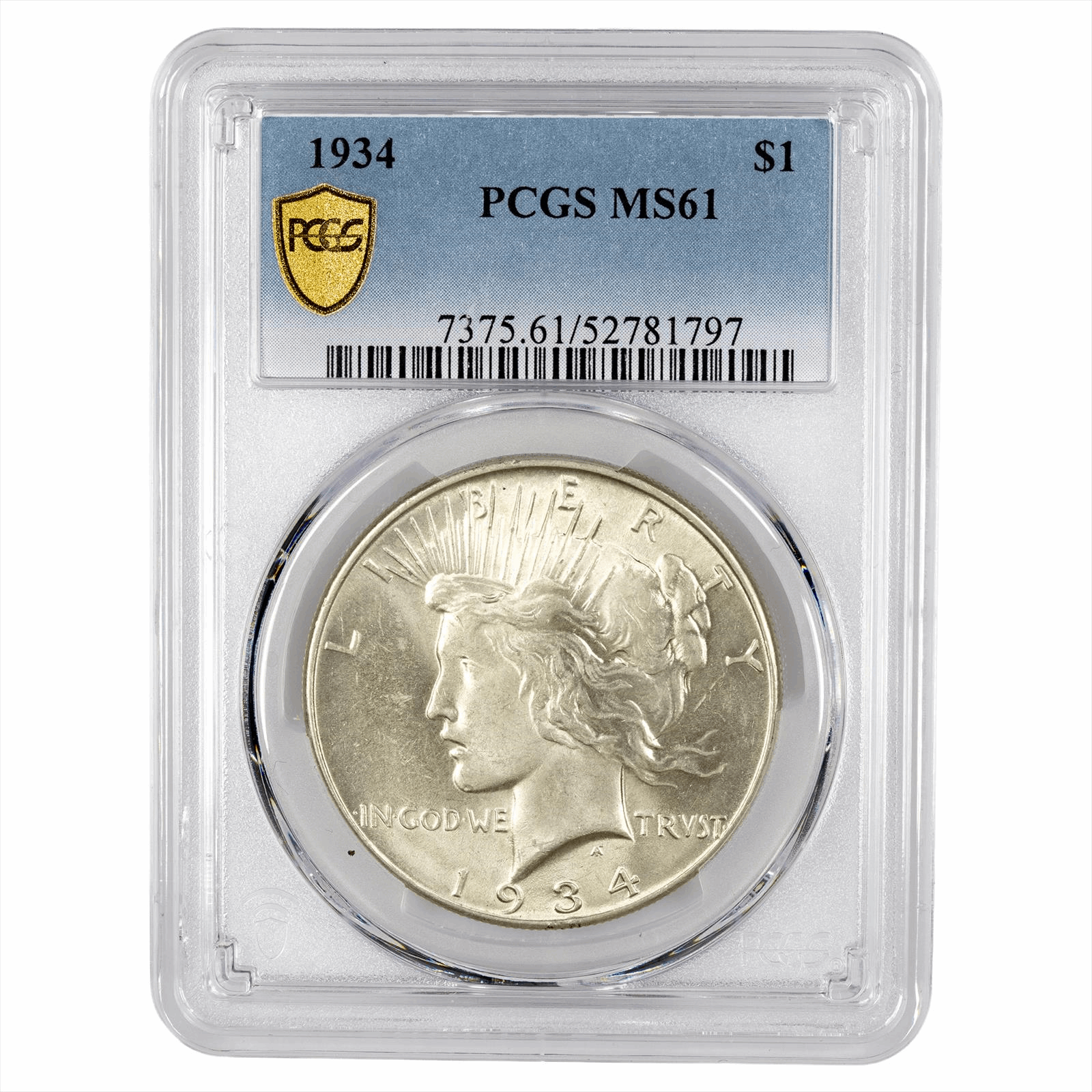 1886年 モルガン銀貨 PCGS MS-64 (47) 1886 モルガン シルバー ダラー