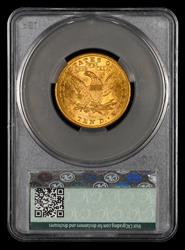 1892 O $10 Gold CACG  MS62