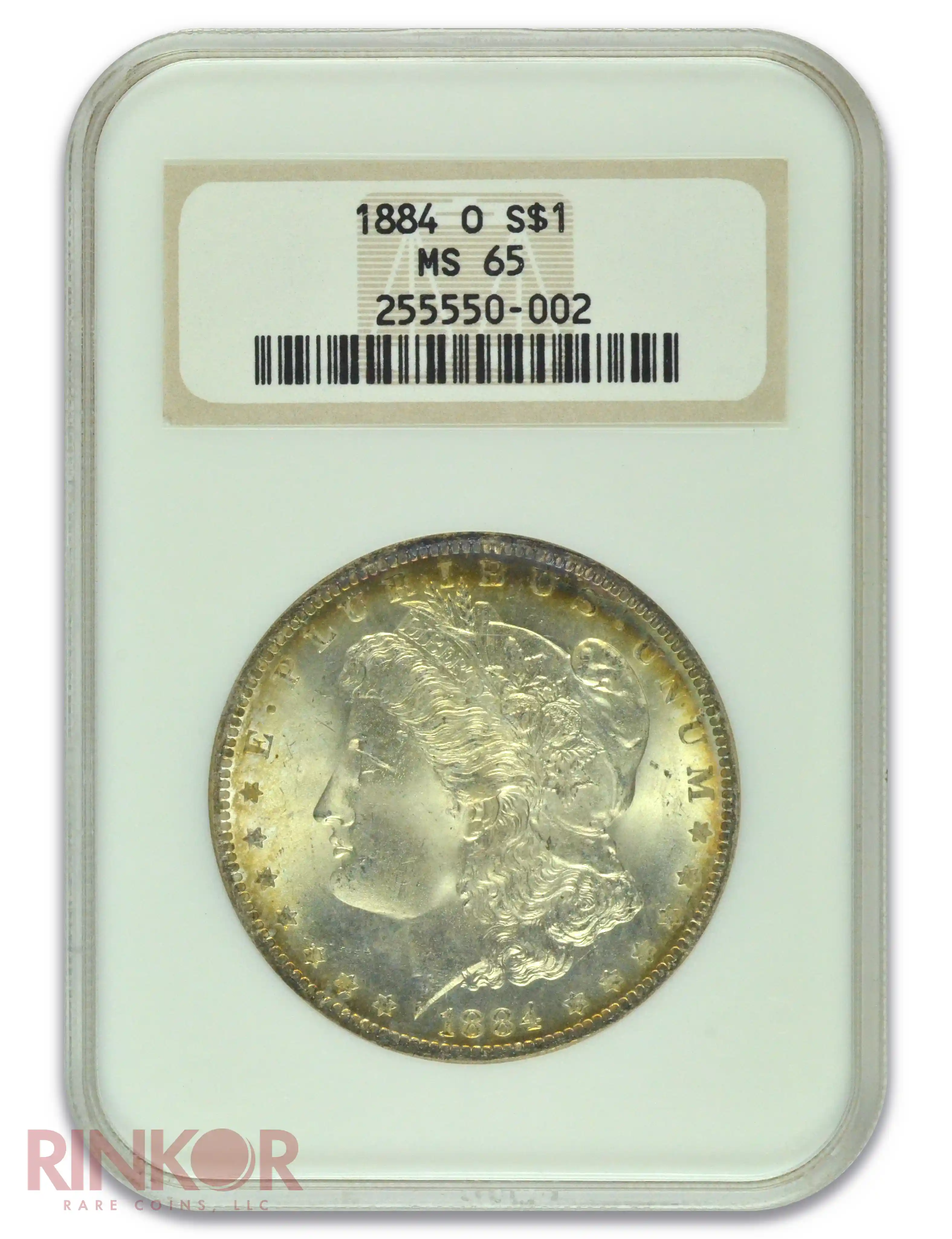 1884-O $1 Morgan Dollar NGC MS 65