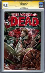 Walking Dead #1 Image Comics 5/15 Signed by Clay Mann CGC Signature Series (Reprint) 9.8