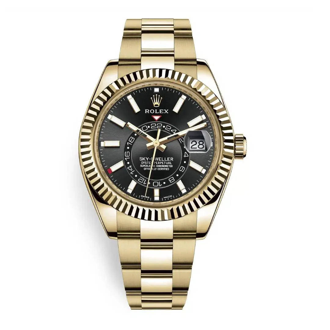 Rolex 42mm Skydweller Ref/326938 Watch and Card (2022) 