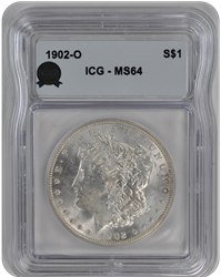 1902-O Morgan ICG MS 64