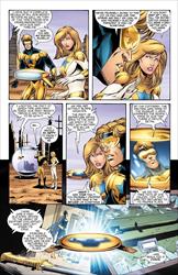 Booster Gold #15, Page 5 Artist:  Dan Jurgens (Penciller) ,  Norm Rapmund (Inker) Media Type: Pen and Ink Art Type: Interior Page 
