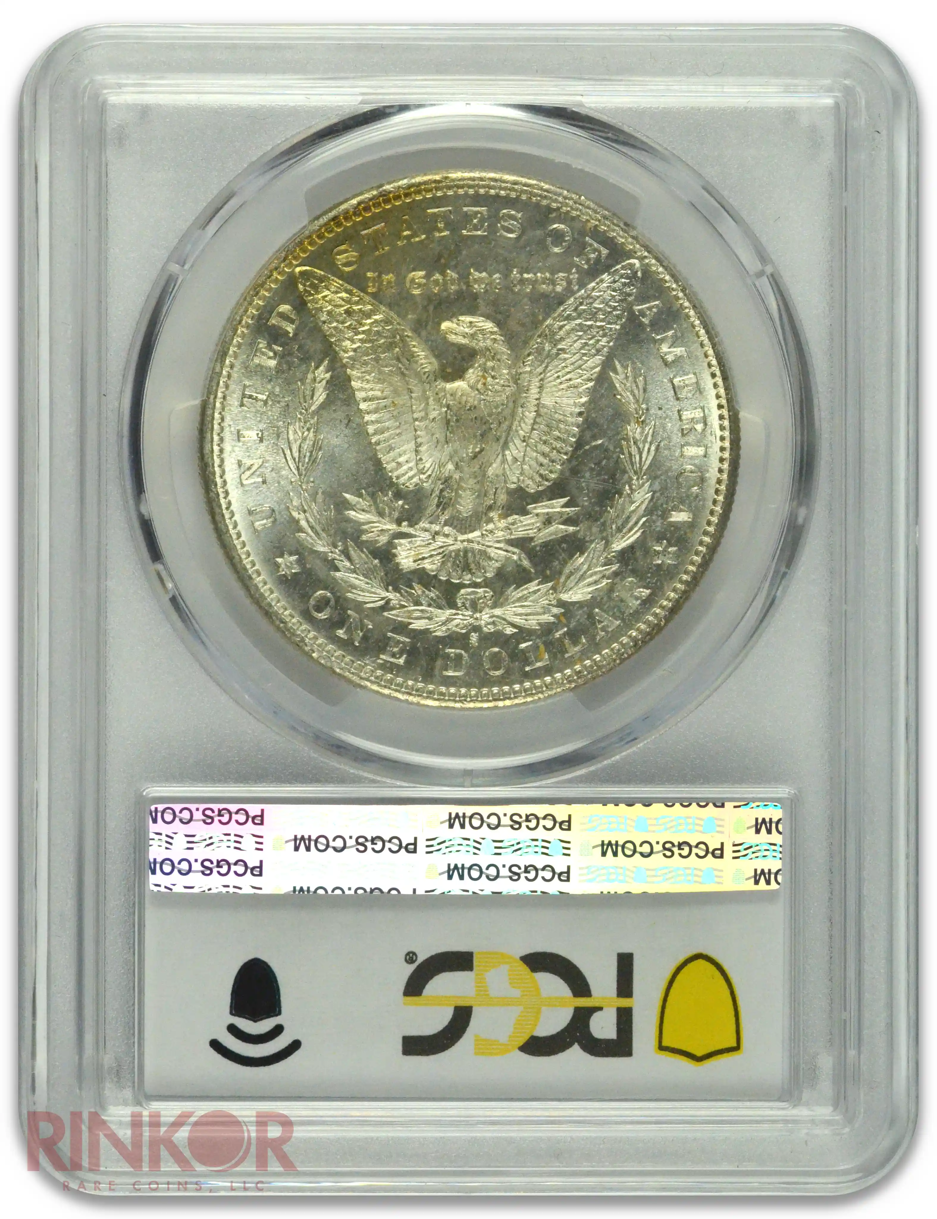 1880-S $1 Morgan Dollar PCGS MS 66 - With Original ANACS Photo Certificate