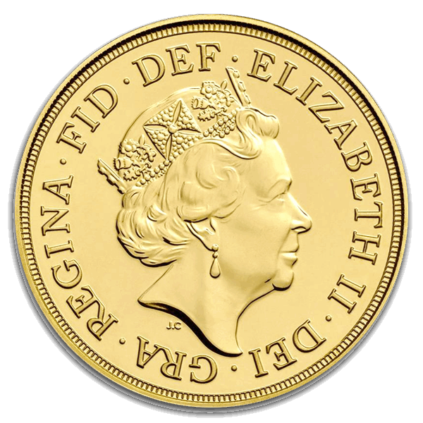 Britain 1 Sovereign - Queen Elizabeth (1952-2022)