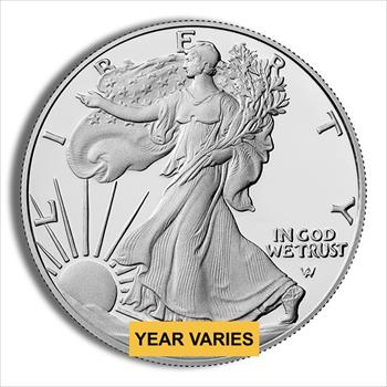 Silver American Eagle - BU (Year Varies)