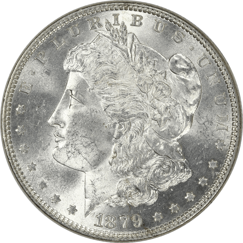 1879 Morgan Silver Dollar $1,  Choice Uncirculated
