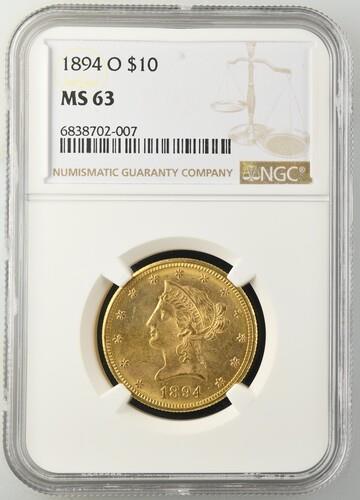 1894-O Liberty Head NGC MS63