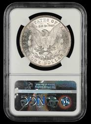 1886 O $1 NGC  MS61