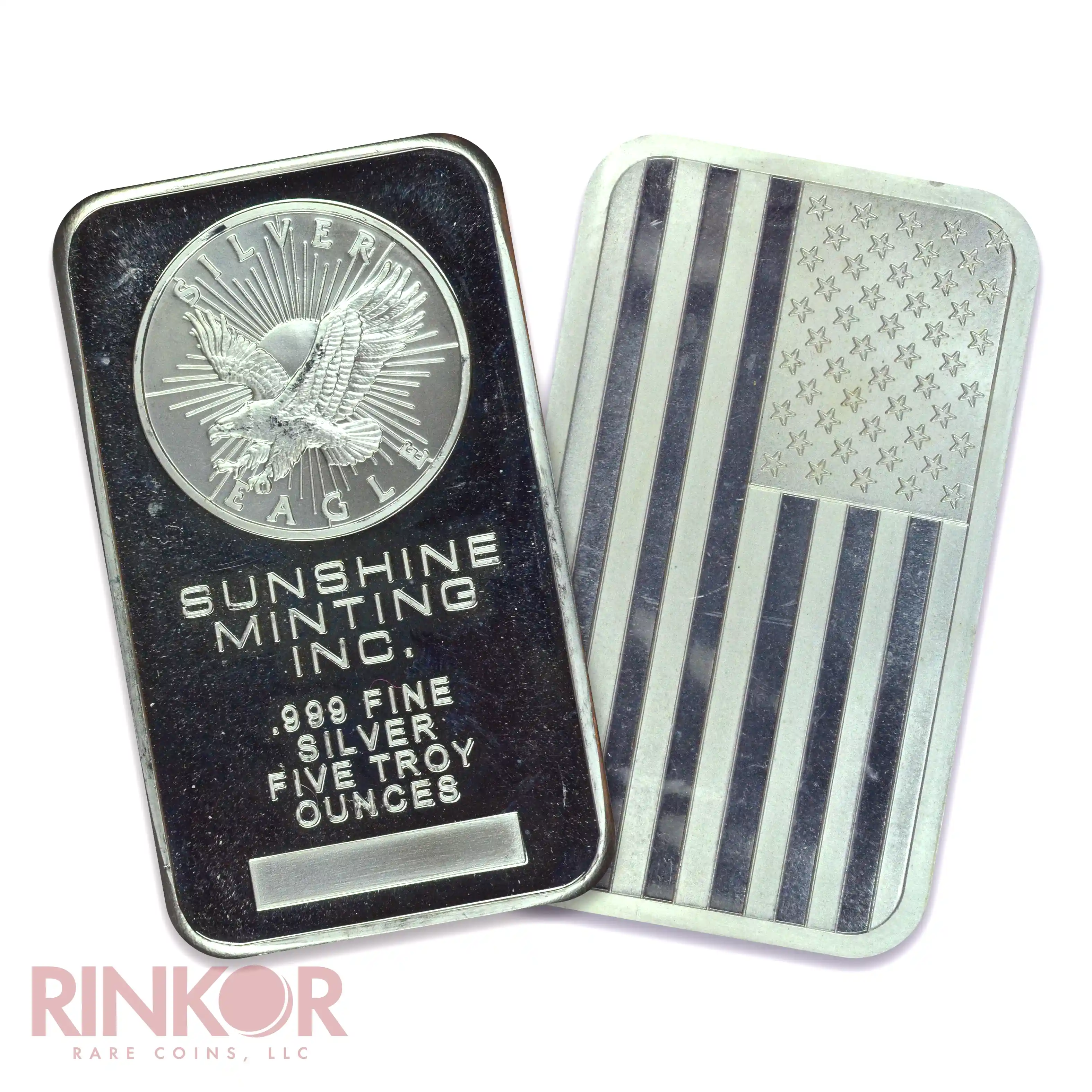 5oz Silver Bar (Assorted Brands & Designs)