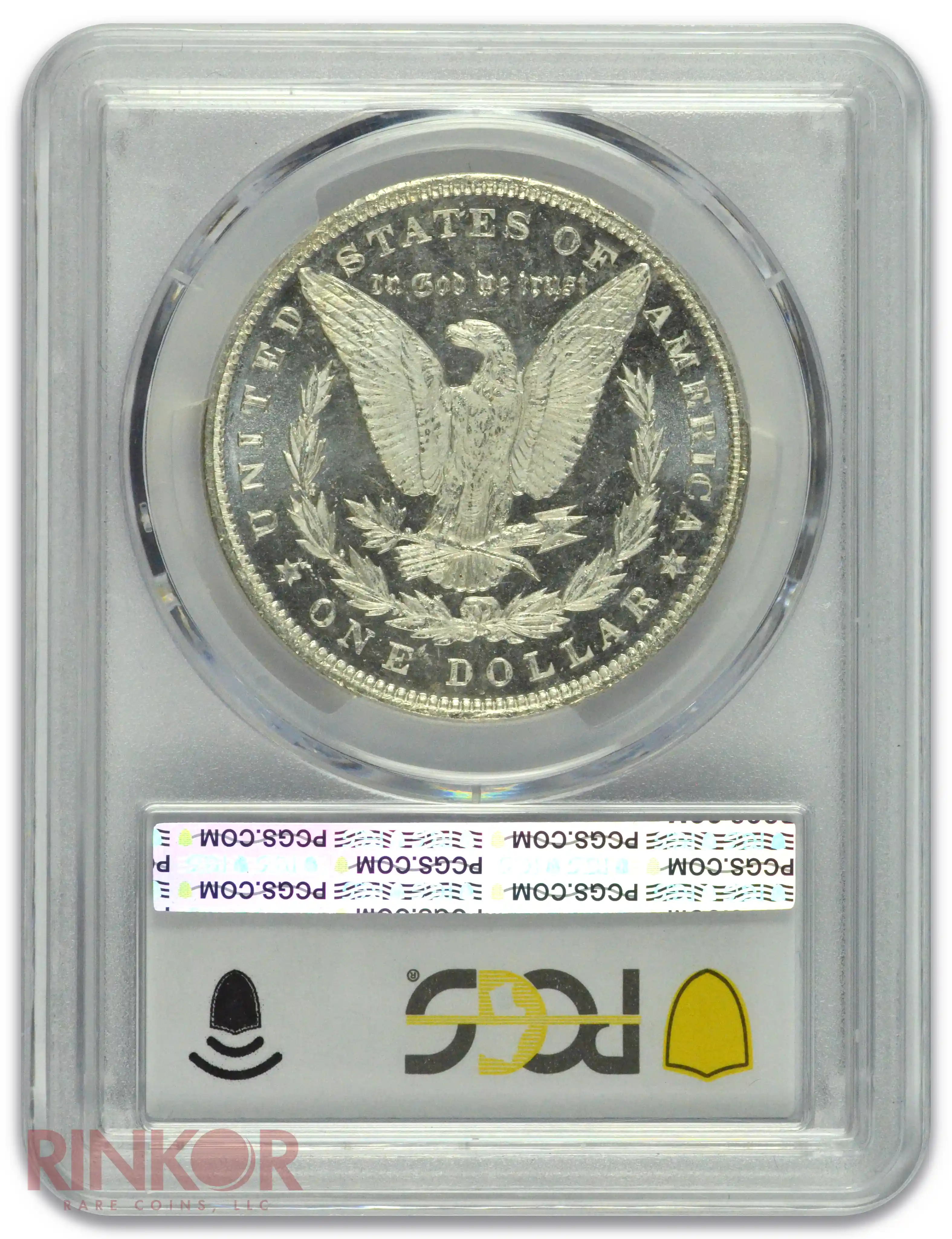 1890 $1 Morgan Dollar PCGS MS 64 DMPL