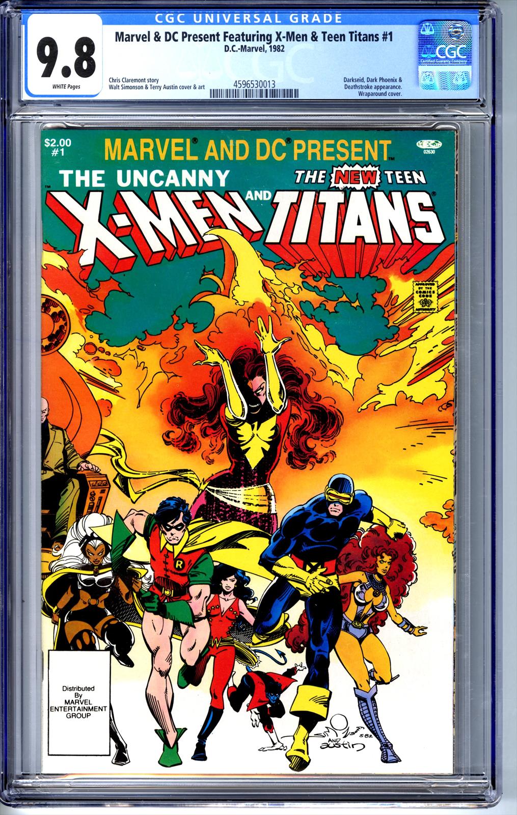 Marvel & DC Present Featuring X-Men & Teen Titans #1 CGC 9.4 9.4