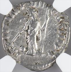 Roman Empire Commodus AD 177-192 AR Denarius NGC VF 