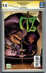 Marvelous Land of Oz #1 Marvel Comics 1/10 Signed by Skottie Young CGC Signature Series (Shanower Variant Cover) 9.8