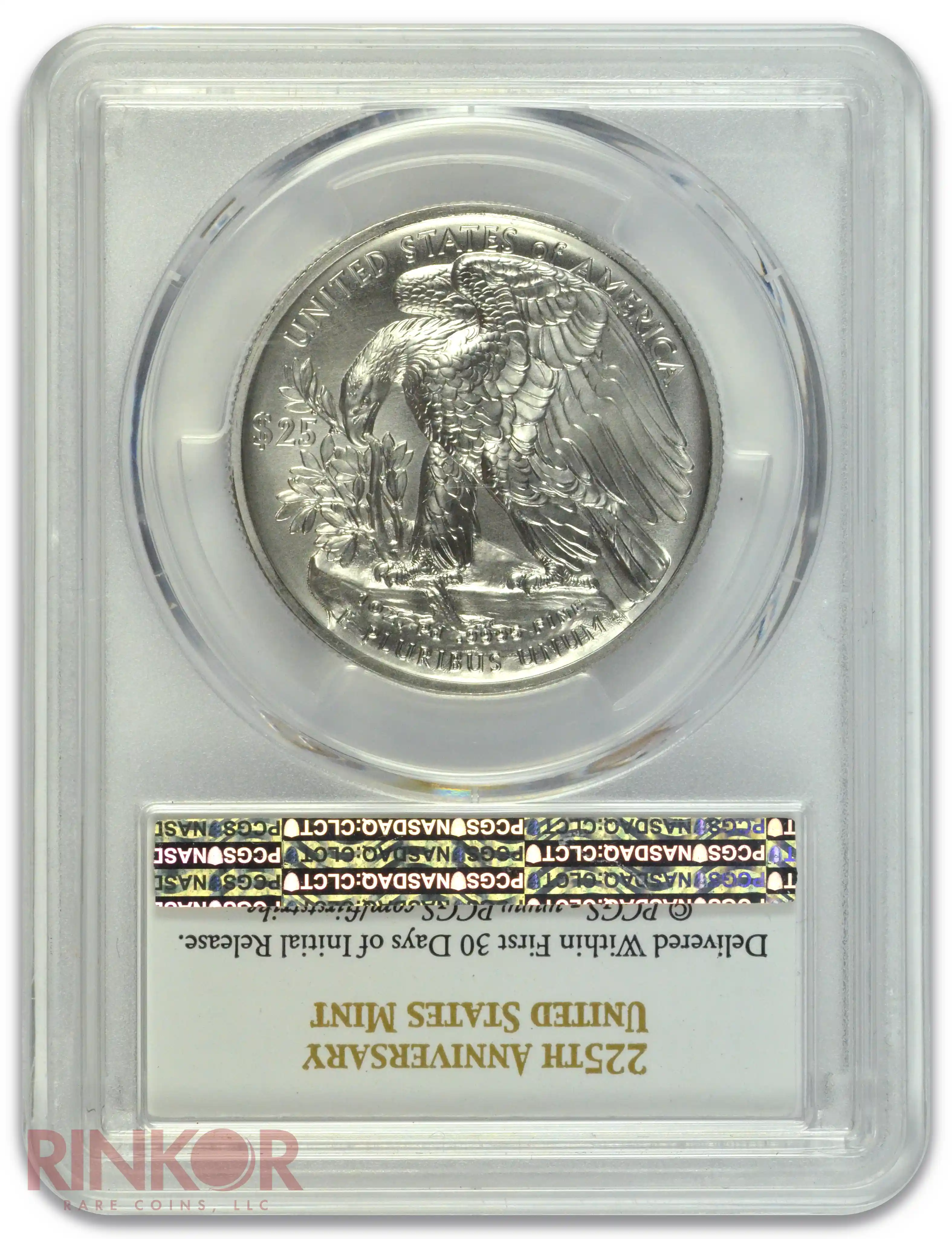 2017 Palladium Eagle 1oz First Strike PCGS MS 70