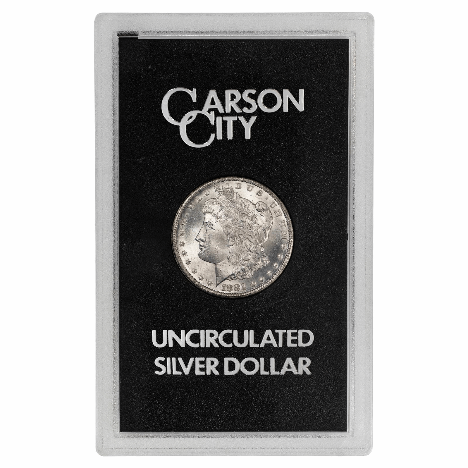1881-CC GSA Morgan Silver Dollar $1 w/ Box + CoA 
