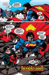 Adventures of Superman #513, Page 22 Title: Adventures of Superman #513, Page 22 Artist:  Barry Kitson (Penciller) ,  Ray McCarthy (Inker) Media Type: Pen and Ink Art Type: Interior Page 