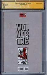 Wolverine: Revenge - Red Band #1 CGC Signature Series 9.8 (Marvel, 2024) Signed by Jonboy Meyers 