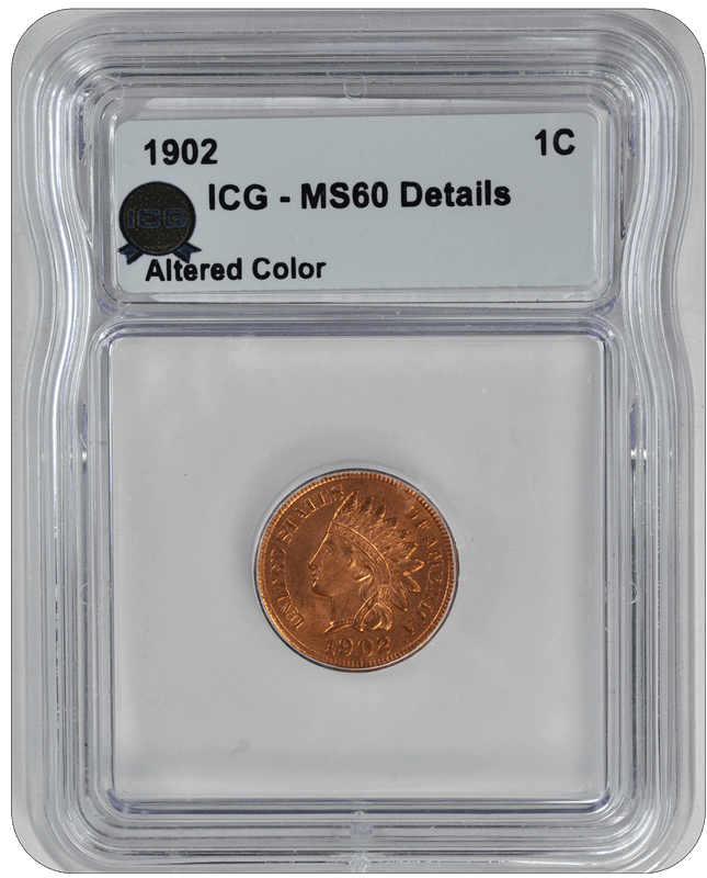 1902 Indian ICG (P) MS 60