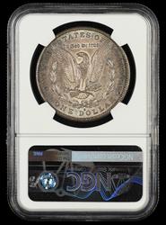 1884 S $1 NGC  AU58