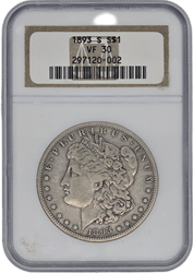 1893-S $1 NGC VF30